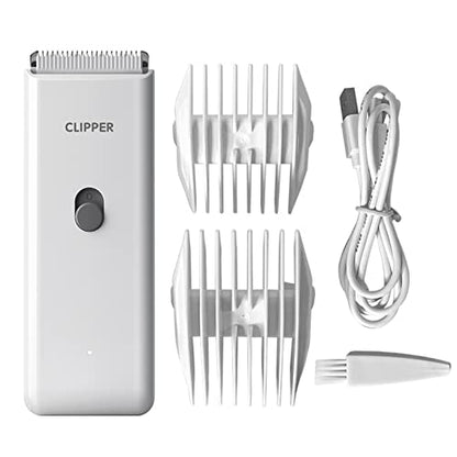 Handy Dog Cat Clippers - Professional Cordless Grooming Tools - Low Noise Pet Hair Trimmer Kit, AP005, White - color: Ap005-white