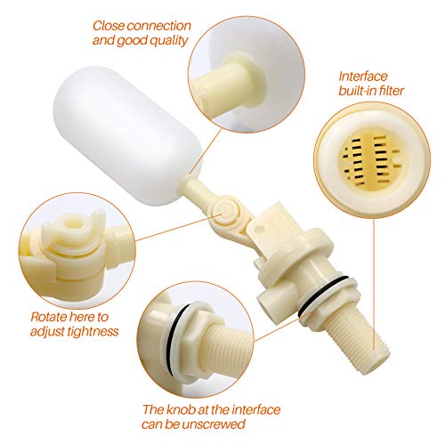 1/2 Inch Float Valve Kit Adjustable Arm Auto Water Level Control