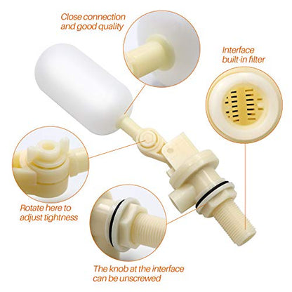 1/2 Inch Float Valve Kit Adjustable Arm Auto Water Level Control