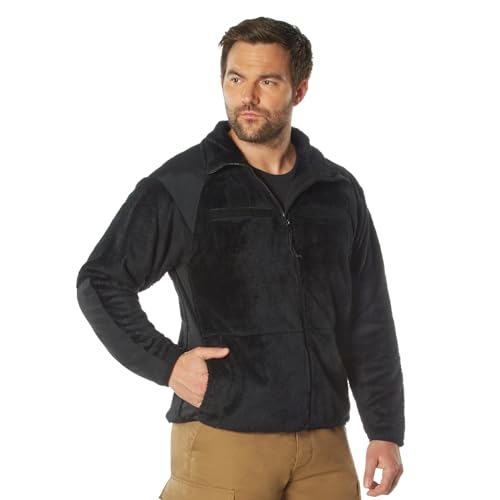 Rothco Gen III Level 3 ECWCS Fleece Jacket - color: Black, size: X-Small