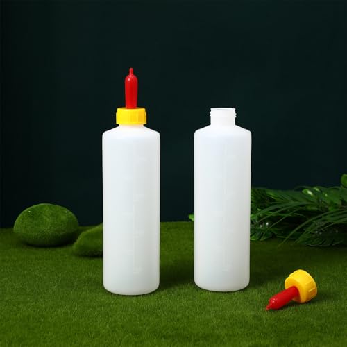 Balacoo 5 Sets Goat Bottles and Nipples, 400 ML Lamb Feeding Bottles