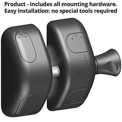 D&D MLSPS2S MagnaLatch Side Pull Magnetic Gate Latch, General Purpose | Magnetic latching gate latch, easy to install. Does not lock. Weather-resistant. For square gate & fence post.