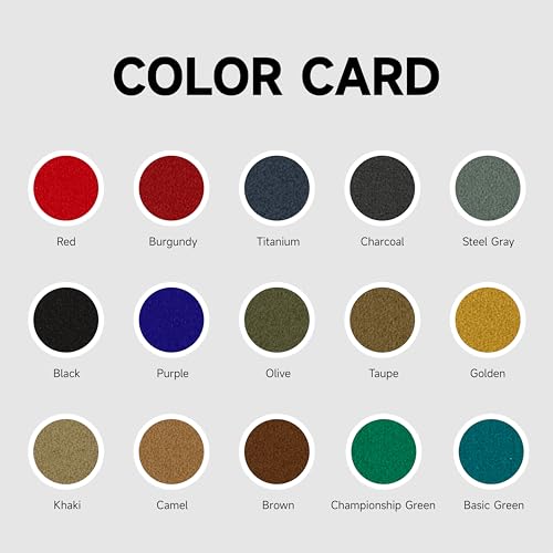 Championship - Invitational Felt w/Teflon - 7/8/9ft - color: Academy Blue, size: 7ft