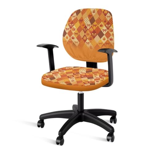 Fall Plaid Gaming Chair Cover Popular Office Chair Covers - color: Fall Plaid