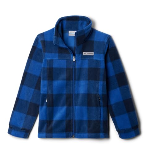 Columbia Kids Zing Iii Fleece - color: Mountain Blue Check, size: Large