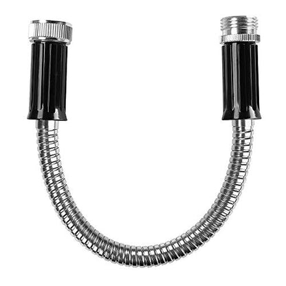 Beaulife Metal Short Garden Hose 1 Foot Connectors, Drainage Hose for Dehumidifier Small Water Hose Extension High Pressure Bib Reel Extender, Drinking Water Hose for RV Outdoor - size: 1 Feet