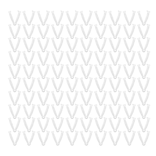 ZJchao Umbilical Cord Clamp 100pcs Disposable Whelping Set for Pig Puppy Kittens Cow Sheep - Anti-Slip Serrated Umbilical Cord Clips Clamps
