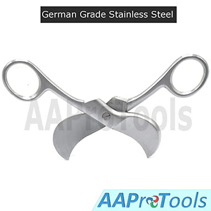 Umbilical Cord Scissors 4" (USA Pattern) For Veterinary Instruments