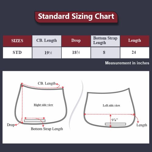 TuffRider Basic Pony Saddle Pad – Diamond Quilted, Flannel Lined, Breathable Schooling Pad for Horses - color: Purple