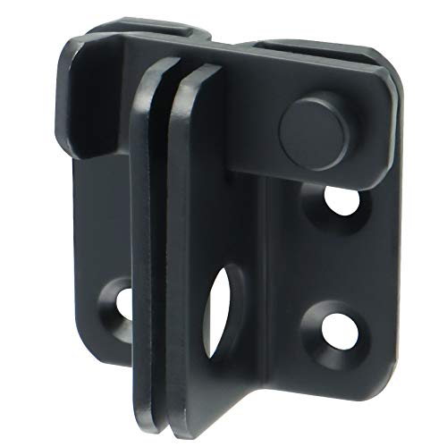 Alise Flip Latch Gate Latch Barn Door Lock Shed Door Latch,Black - color: Matte Black, size: Small Size