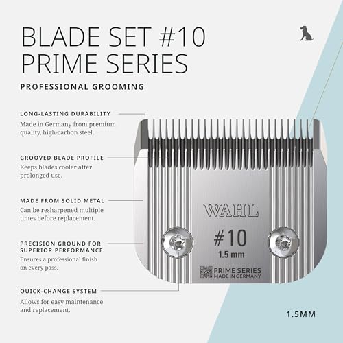 Wahl Pro Animal Wide Prime Series Blade, 1.5 mm, #10 - size: #10