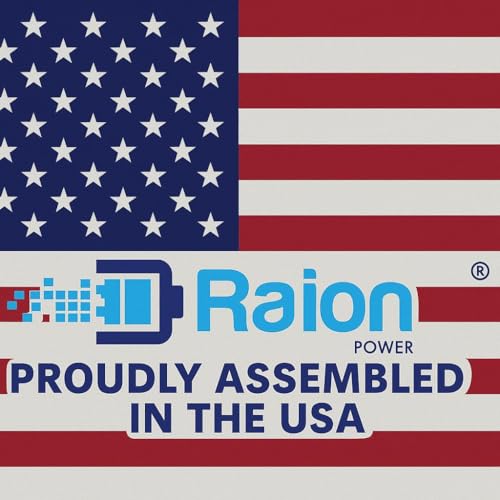 Raion Power Compatible Replacement 12V 14Ah Solar Electric Fence Battery for Parmak 902, MAG12SP, and MAG12 SP RG06140T1T2X2A