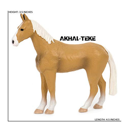 Terra by Battat Horse Toys, 6 Realistic Plastic Animal Figures, Animals - style: Terra Horse set 2