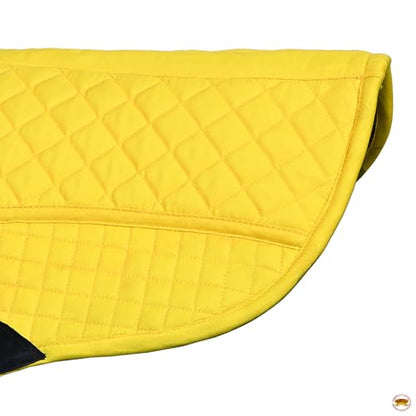 HILASON Western All Purpose Horse English Saddle Pad | All-Purpose - color: Yellow