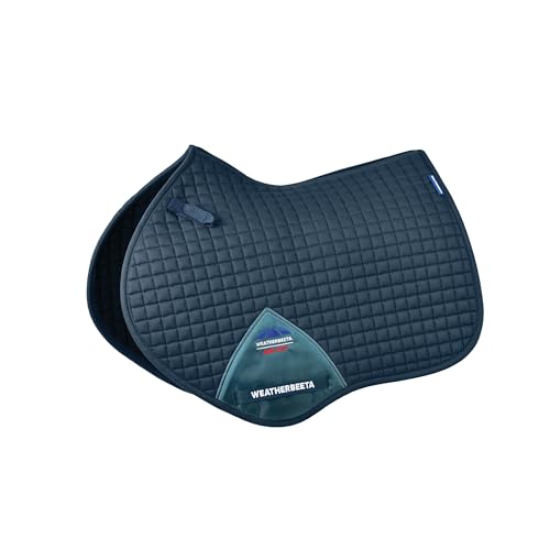 WeatherBeeta Prime Air-Tec Jump Shaped Saddle Pad - color: Midnight Teal, size: Large