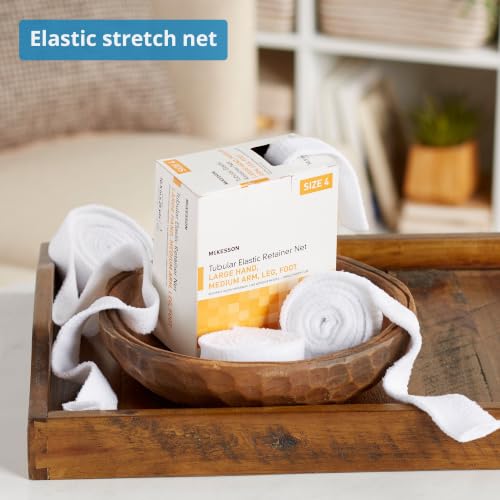 McKesson Tubular Elastic Retainer Net Dressing, 10 1/2 in x 25 yd, 1 ct - size: Size 4 1 Count