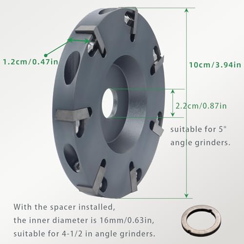 7 Blade Hoof Trimming Disc for 4.5 and 5 Inch Angle Grinders