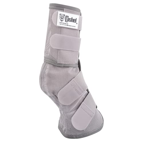 Cashel Crusader Horse Fly Leg Guards Draft Grey - color: Grey, size: Draft