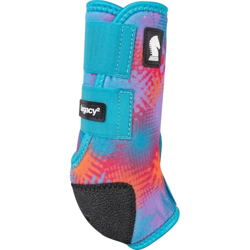 Classic Equine Legacy2 Support Boots, Front and Hind - color: Beatz, size: Medium