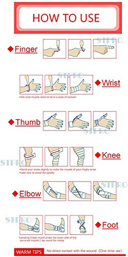 4 Inch x 12 Pack Self-Adhesive Bandages - 5 Yards, Sterile, Breathable, Latex Free, Ideal for Ankle, Wrist, Sprains, Purple - color: Purple, size: 12Rolls