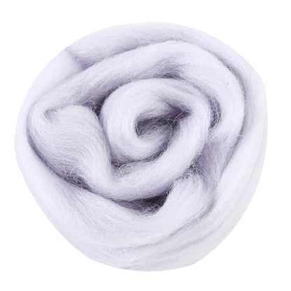There are 170 Colors and 9 Shades Available This Woollen Yarn is Made of 100% Pure Wool Weighs 3.53oz(100 g) and issuitableformediumtolargeDIYneedlefeltingprojects (Black White Tones, A4) - color: A4, style: Black white tones