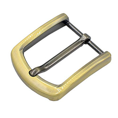 DGOL Leather Craft DIY 2 pcs Bronze Strap Prong Pin Belt Buckle Webbing Buckles 1-1/2 Inch (40 mm)