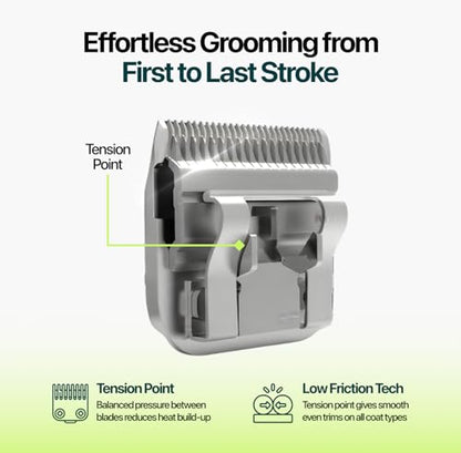 A Series 5F Grooming Blade - Fits Raptor, Falcon & Any A5 Clipper - size: 5F:1/4" (6.3mm)