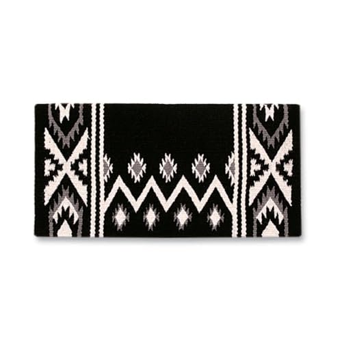 Mayatex 1431-7 New Phoenix Wool Saddle Blanket 38in x 34in - color: Multicolored