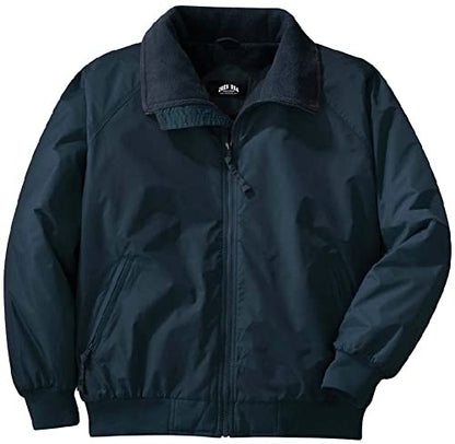 Joe's USA Men's Heavyweight Fleece Lined Water-Resistant Jackets in 12 Colors - color: True Navy/True Navy, size: 3X-Large