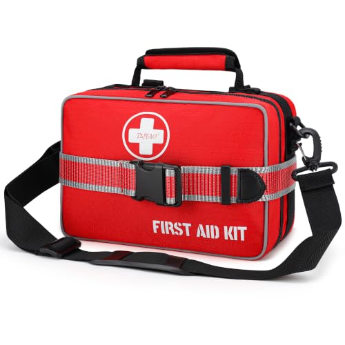 Large 430-Piece Emergency First Aid Kit for Home, Car, Camping - size: Large
