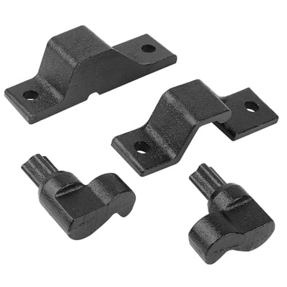 Fuoequl Trailer Hasp Bolt Kit for Trailer Cam Action Hasp - style: Trailer Cam bar Keeper