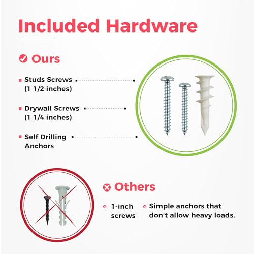 TIDYME Garage Tool Organizer Wall Mount, 64", 4 Racks 8 Hooks, 400 lbs | 400 lbs, anti-rust carbon steel, garden tool organizer & storage rack for garage organization, shovels, rakes & tools - size: 64" Carbon Steel with 4 Racks & 8 Hooks