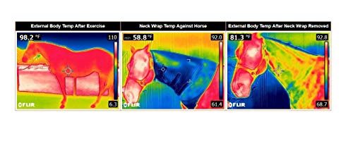 Weaver Equine CoolAid Equine Cooling Neck Wrap, Medium, Pink