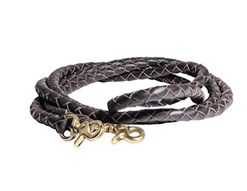 Pro Choice Collection Braided Roping Rein - color: Brown