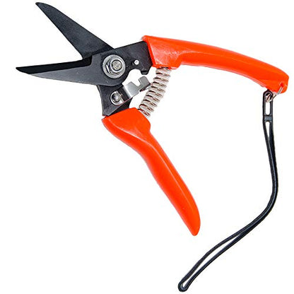 Goat Sheep Pig Hoof Trimmer Multipurpose Twig and Floral Trimming Shears for Garden with 2-inch Twin-Blade