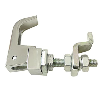 2PCS Lift and Turn Latches and Compression Latch, Adjustable Grip Handle Rotation 360 Silver - color: Silver2