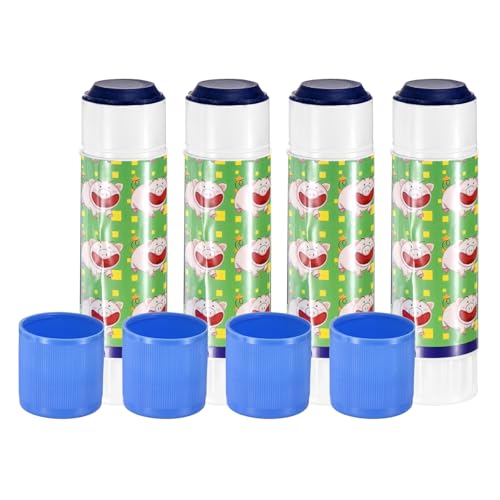M METERXITY 4-Pack Livestock Marker, 11.4 Cm/4.5 Inches Length Medium Animal Crayons for Pig Cattle Cow Sheep Supplies, Farming Livestock Marking Accessory [Blue] - color: Blue