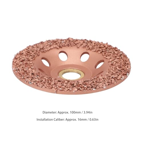 Goat Hoof Trimmers, Horse Hoof Trimming Tools, HL Q7DMP Livestock Hoof Trimming Disc Ti Plated Hoof Trimming Grinding Wheel Plate Hooves Repair Tool for Cattle Horses