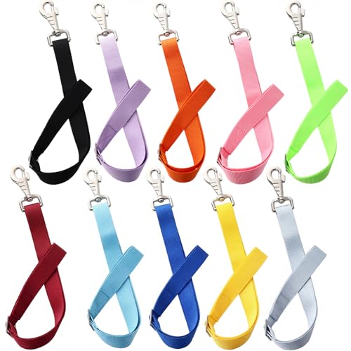 Nylon Horse Bucket Strap for Outdoor Feeders,Colourful,10 Pcs - color: Colourful