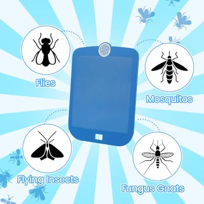 10 Pack Refill Cartridges Compatible with Raid Essentials Flying Insect Light Trap, Extra Sticky Refill Cartridges for Flying Insect Light Trap for Effective Pest Control, Odorless and Pet Safe