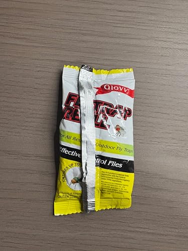 12 Pack Trap Refills, 12 * 30g Fly Bait Packets for All Reusable Flies Trap - size: 12 pack