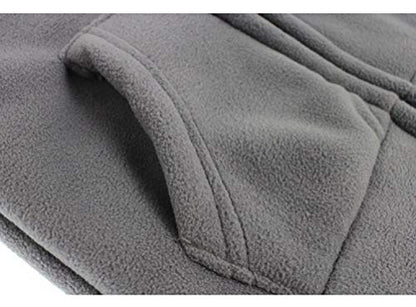 Toddler Winter Coats Baby Boys Girls Fuzzy Sherpa Fleece Jackets - color: Z-gray, size: 3-4T