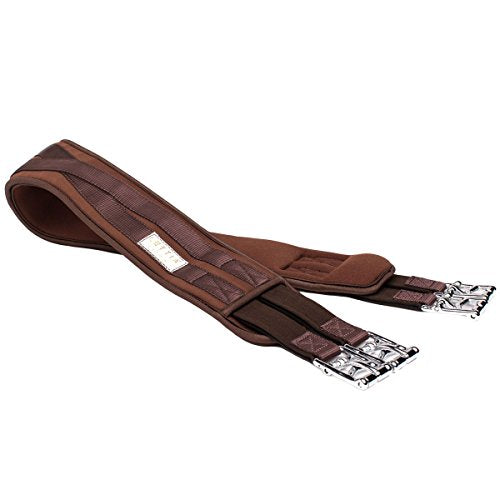 Lettia Memory Foam Clik A/P Girth - color: Brown, size: 54