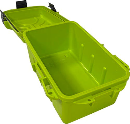 MTM Emergency Box Storage Case for Emergency Kits, First Aid, Survival Gear, Tools & Home Supplies, Emergency Essentials, Water Resistant O-Ring, Lockable & Durable, Made in USA - style: EB2