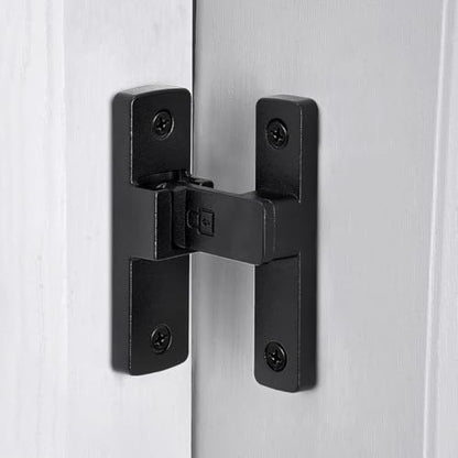 Matte Black 90 Degree Barn Door Lock ，Right Angle Door Lock Latch - color: Matte Black_90 Degree