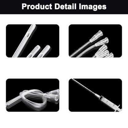 Small Animal Feeding Tube, Puppy Stomach Tube & Kittens NG Tube Kit - size: 3.1 in