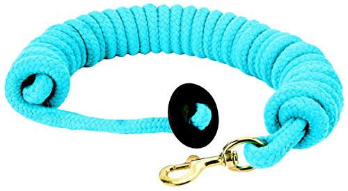 Weaver Leather Round Cotton Lunge Line - color: Hurricane Blue