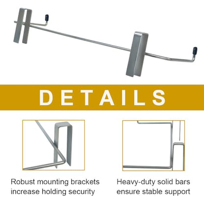 witbee 4Pcs Beehive Frame Holder, Stainless Steel Beehive Frame Perch Beekeeping Frame Grip Tool for Honey Harvesting and Inspection - size: 4pcs