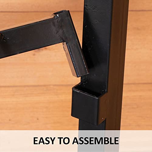 EASY-UP Saddle & Tack System | Accommodates Both English & Western Saddles | High Capacity: 5 Saddles & 8 Pads | Easy Assembly | Ideal for Busy Horse Stables | 5-Year Warranty