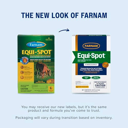 Farnam Equi-Spot, Weather Proof Targeted Spot On Protection, 6 Week Supply - size: 6 Week Supply